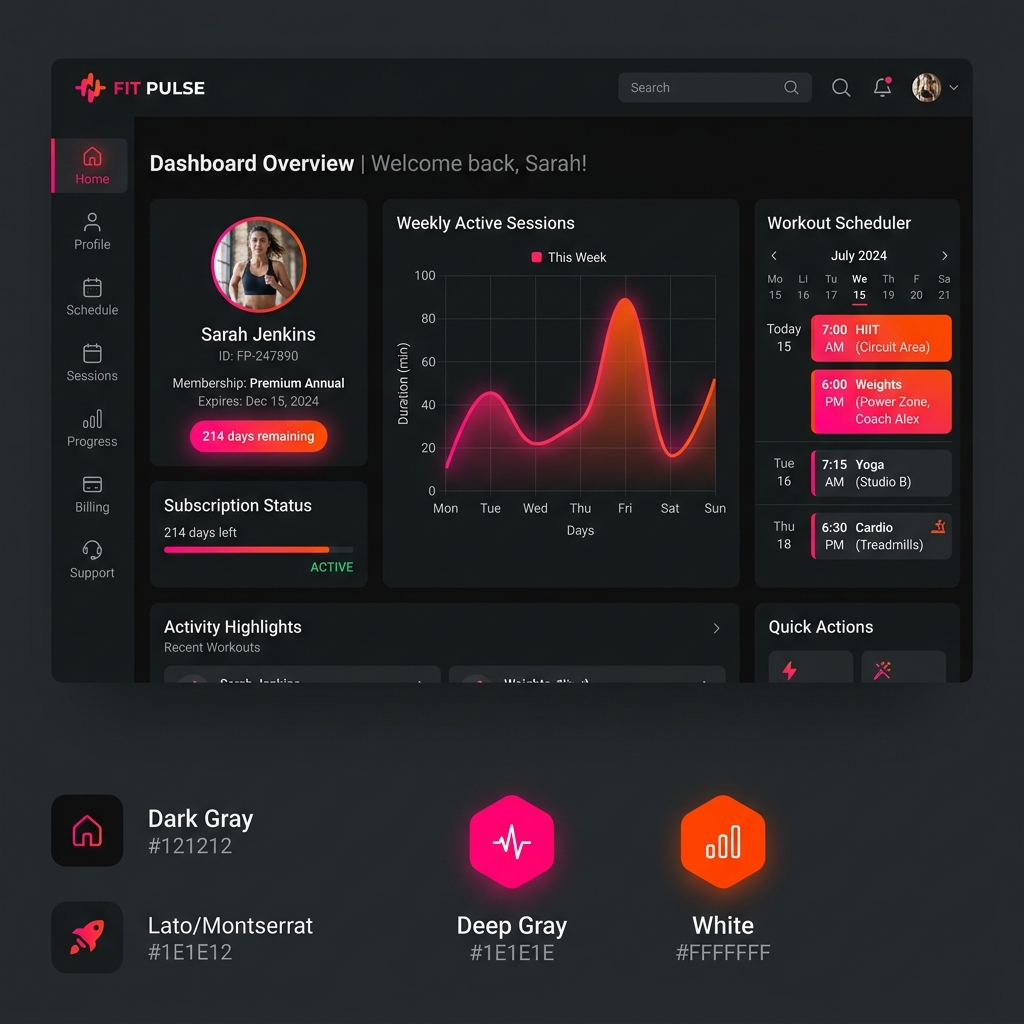 Gym & Fitness Software